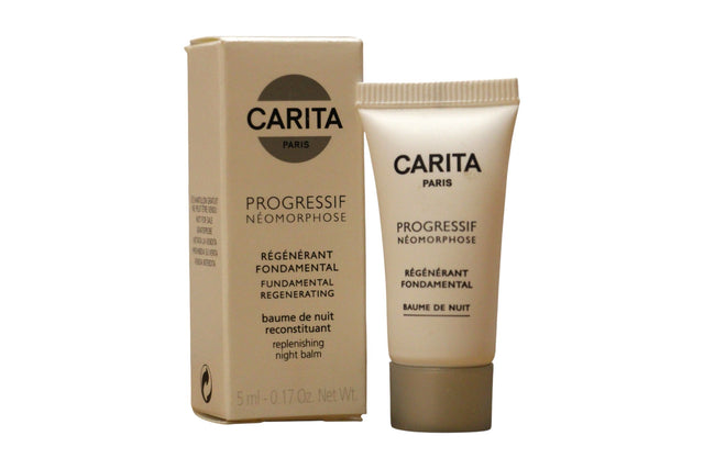 Carita Paris, Progressif Neomorphose Clarte Fondamentale, Hyaluronic Acid, Nourishing, Night, Balm, For Face & Eyes, 5 ml *Sample - Feel You