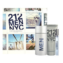 Carolina Herrera - 212 Men Gift Set EDT 100 ml After Shave Gel (gel, after shave) 212 Men 100 ml and 212 miniatures Men EDT 10 ml - 100ml - Feel You