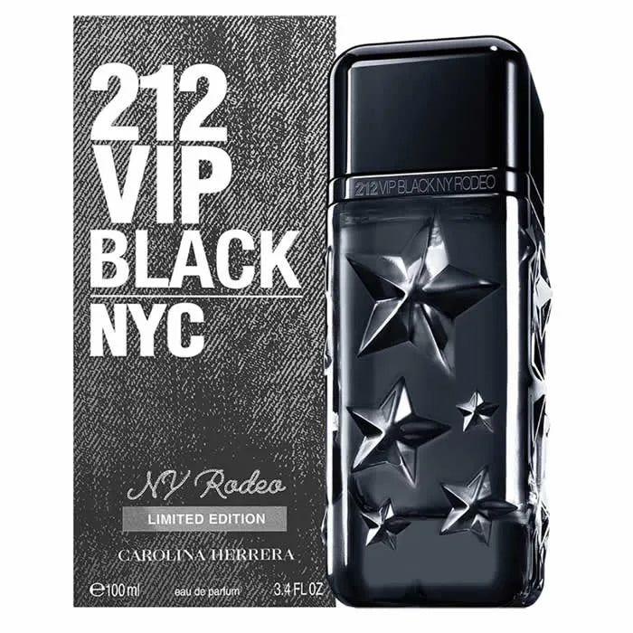 Carolina Herrera 212 Vip Black Ny Rodeo Eau De Parfum Spray 100ml Limited Edition - Feel You