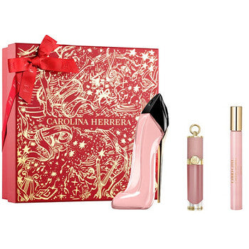 Carolina Herrera - Good Girl Blush Gift Set EDP 80 ml, lip gloss 5 ml and miniature EDP 10 ml - 80ml - Feel You