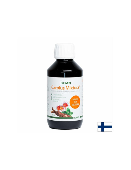 Билков сироп срещу кашлица и гърлобол - Carolus Mixtura, 200 ml - Feel You