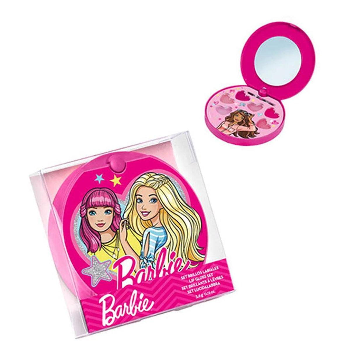 Cartoon Lorenay Barbie Polvera Espejo Brillo L C - Feel You