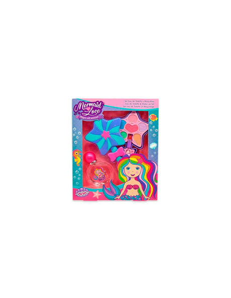Cartoon Lorenay Mermaid Love Edt y Maquillaje Edt Spay 50ml Sets - Feel You