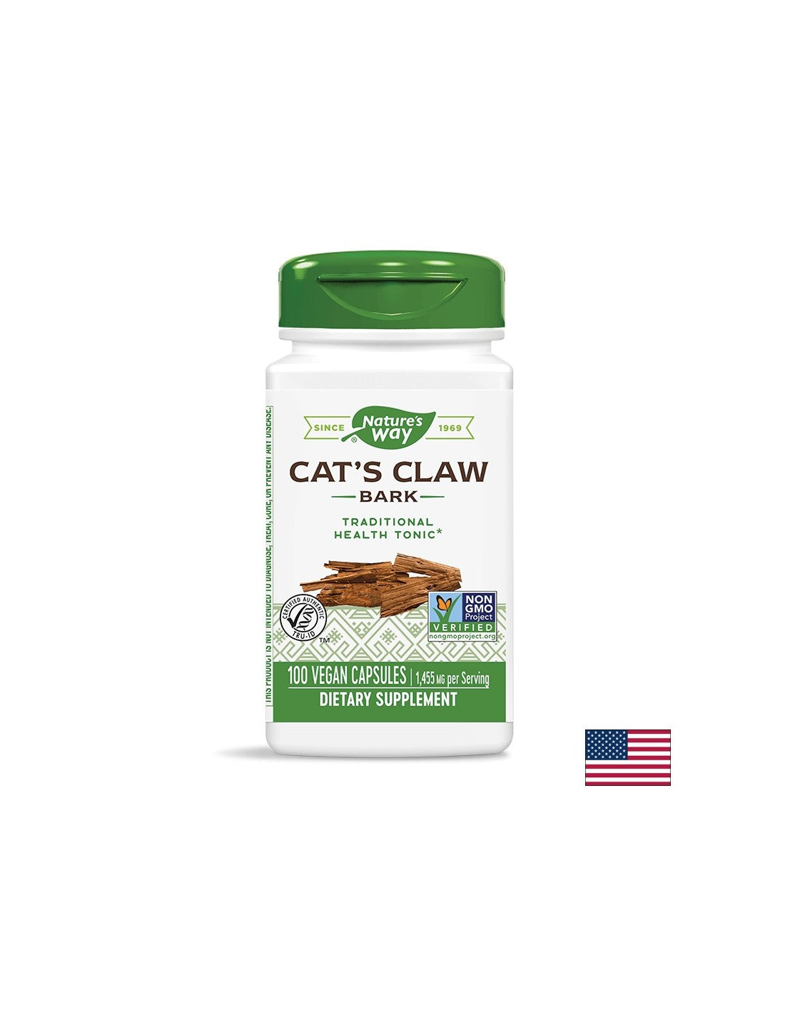 Cat's Claw Bark 485 mg - 100 капсули - Feel You