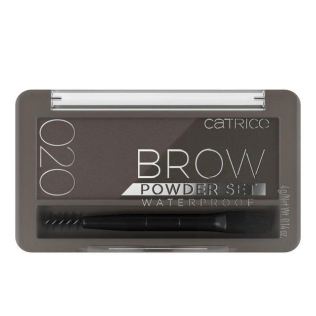 Catrice, Brow Powder Set, Waterproof, Matte, Eyebrow Powder, 020, Ash, 4 g - Feel You