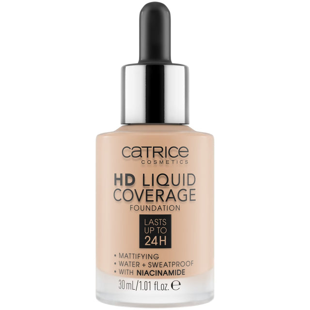 Catrice, HD, Vegan, Matte, Liquid Foundation, 036, Hazelnut, 30 ml - Feel You