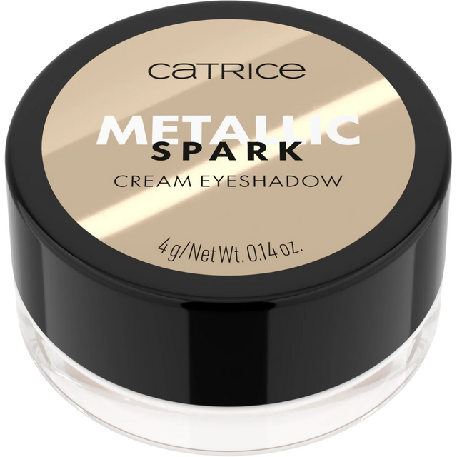 Catrice, Metallic Spark, Brilliant, Cream Eyeshadow, 010, Champagne Chic, 4 g - Feel You