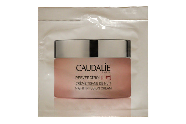 Caudalie, Resveratrol, Hyaluronic Acid, Lifting, Night, Cream, For Face, 2 ml *Sample - Feel You