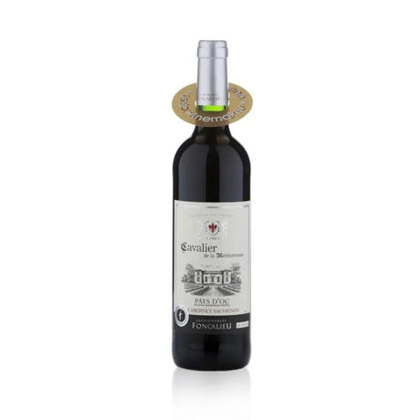 Cavalier de la Mediterranee, Pays d`Oc, Cabernet Sauvignon, Red, Wine, 12%, 750 ml - Feel You