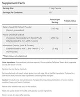 Celery Seed Extract 100 mg | with Horse Chestnut & Hawthorn - 60 капсули - Feel You