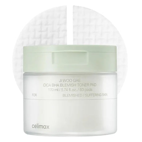 Celimax - Ji Woo Gae Cica BHA Blemish Toner Pad, 60pcs - Feel You