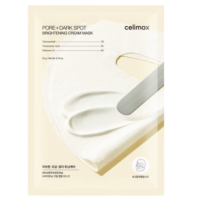 Celimax - Pore+Dark Spot Brightening Cream Mask - 1pc - Feel You