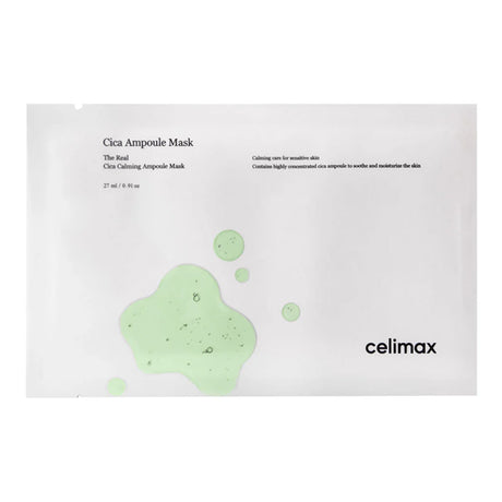 Celimax - The Real Cica Calming Ampoule Mask, 27ml, 1 piece - Feel You