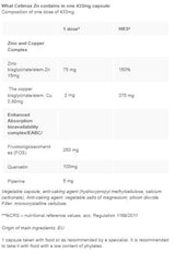 Celimax Zn | Zinc Bisglycinate 15 mg - 30 капсули - Feel You