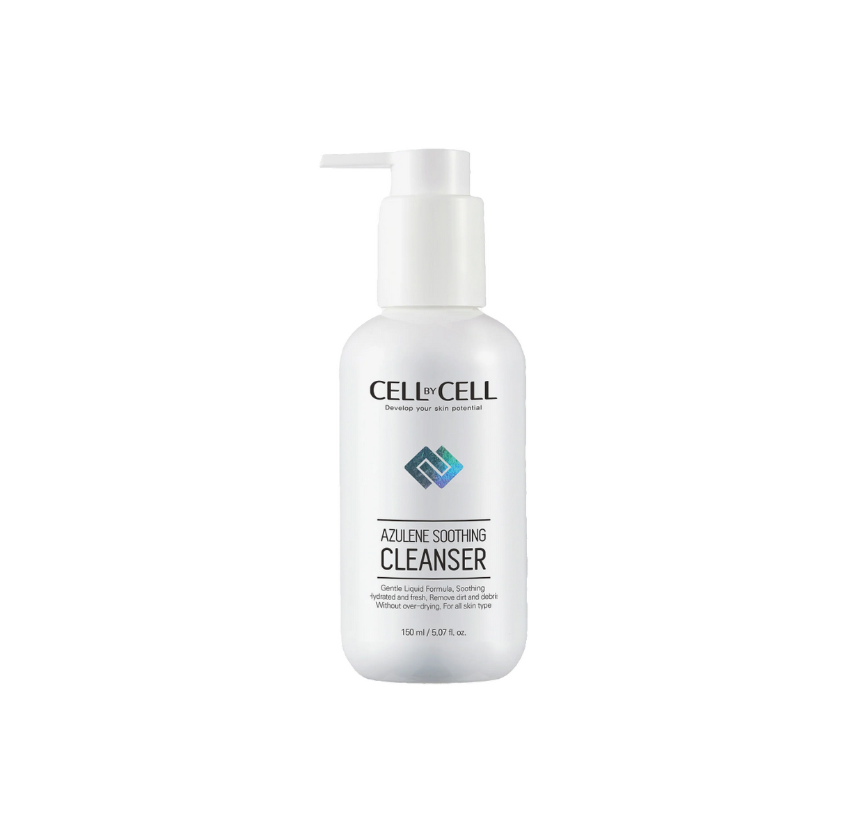 Cell By Cell, Azulene, Eliminates Impurities, Cleansing Foam, 150 ml - Feel You