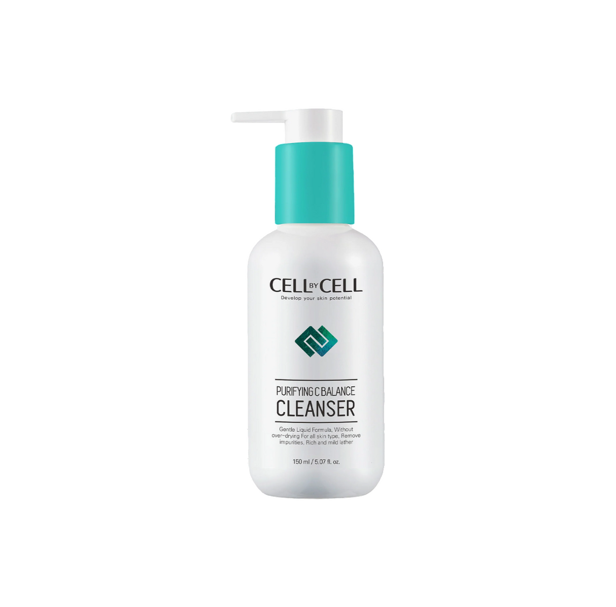 Cell By Cell, Purifying C, Balances Skin, Cleansing Foam, 150 ml - Feel You