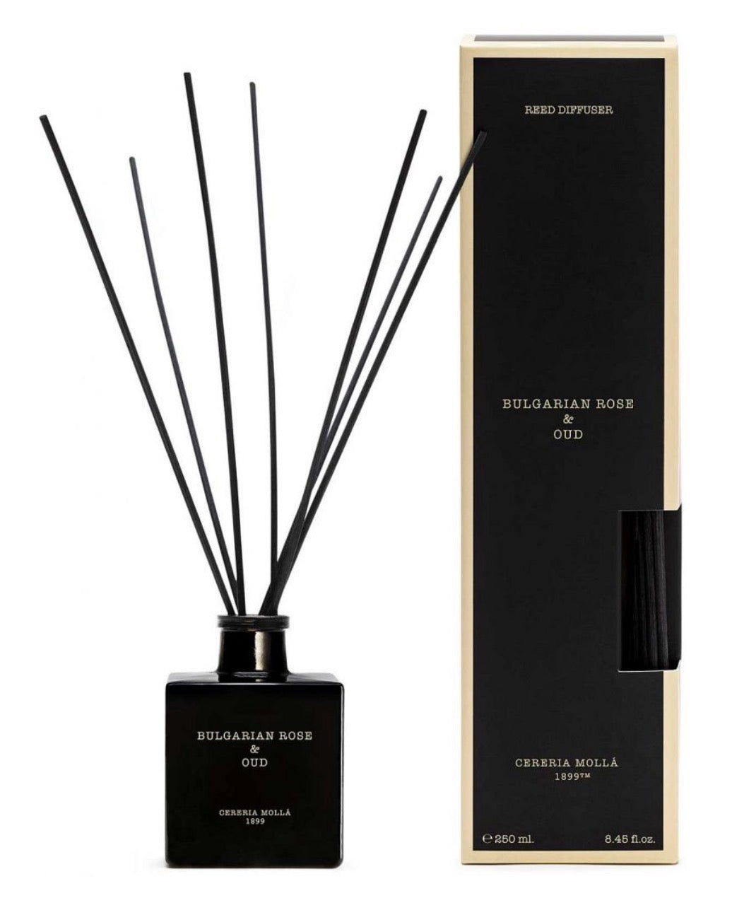 Cereria Molla Premium Reed Diffuser Bulgarian Rose Oud 250 ml - Feel You