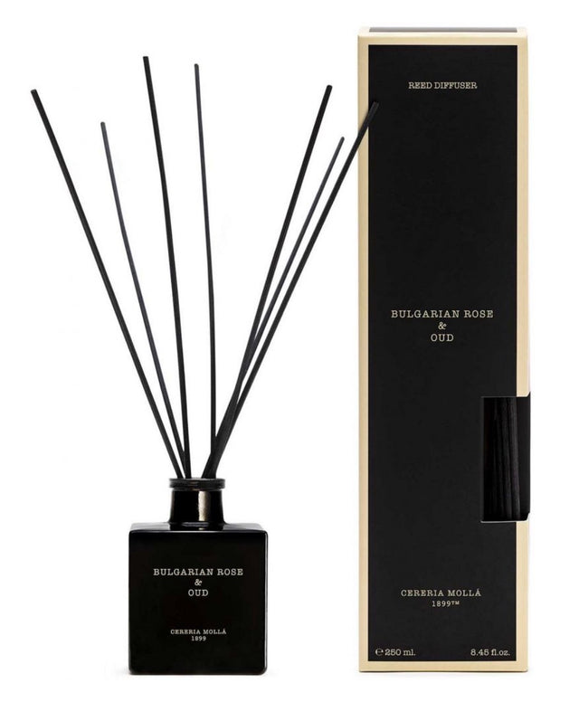Cereria Molla Premium Reed Diffuser Bulgarian Rose Oud 250 ml - Feel You
