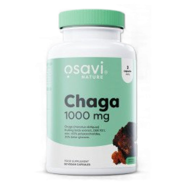 Chaga 1000 mg | Minimum 30% Beta-Glucans - 60 капсули - Feel You