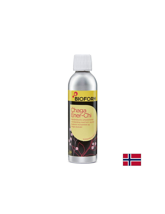 Чага + билкови екстракти – Chaga Ener-Chi, за имунитет, тонус и енергиен баланс, 250 ml - Feel You