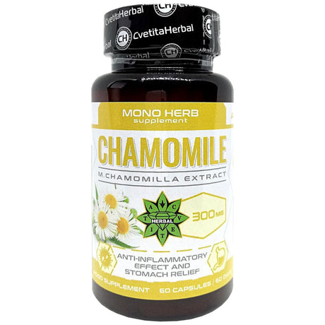 Chamomile 300 mg - 60 капсули - Feel You