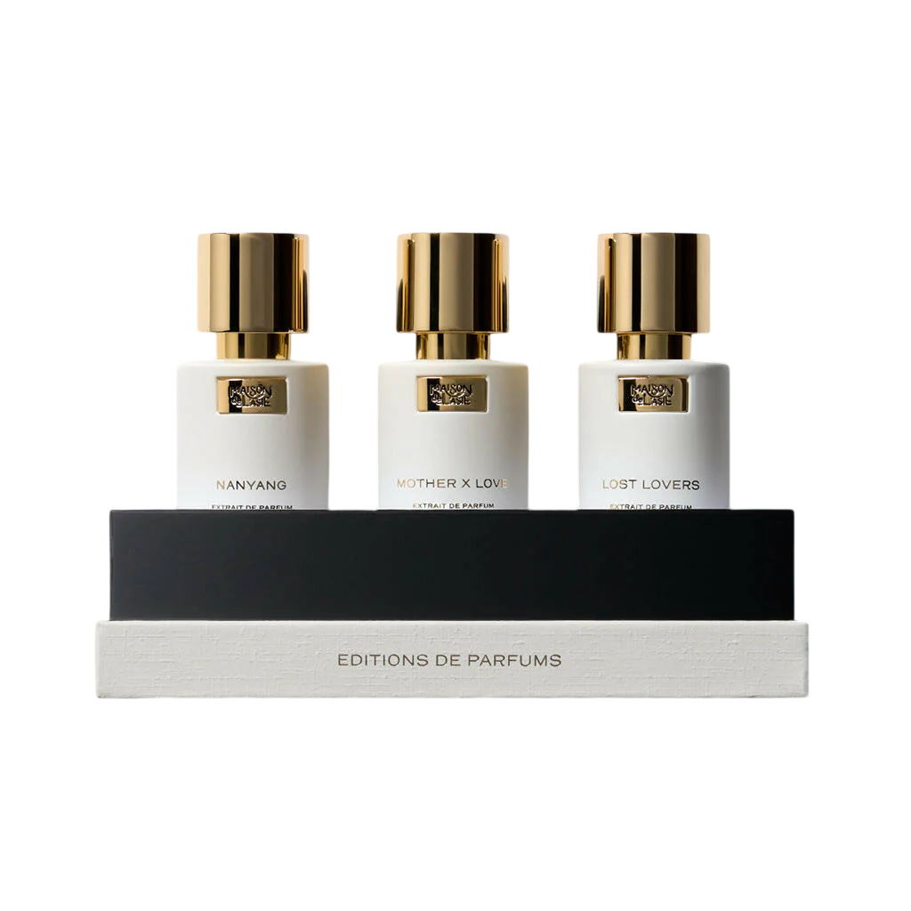 Chapitre 01 Set Maison De L'Asie: Mother x Love, Extrait De Parfum, Unisex, 15 ml + Nanyang, Extrait De Parfum, Unisex, 15 ml + Lost Lovers, Extrait De Parfum, Unisex, 15 ml - Feel You