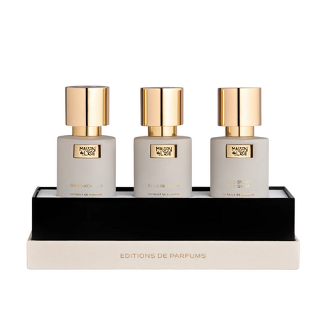 Chapitre 03 Set Maison De L'Asie: Bangkok 9/9, Extrait De Parfum, Unisex, 15 ml + Les Soirs De Siam, Extrait De Parfum, Unisex, 15 ml + Riviere Siam, Extrait De Parfum, Unisex, 15 ml - Feel You