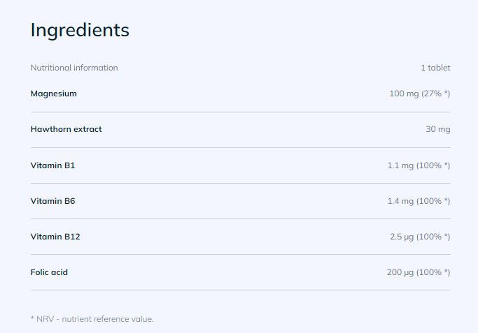 Chela-Mag B6 Cardio / 30 Tabs - Feel You