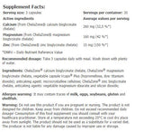 ChelaZone® MultiChel® Ca+Mg+Zn Bisglycinate Chelate / 90 Vcaps - Feel You
