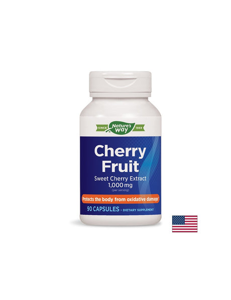 Cherry Fruit/ Череша (плод) 500 mg x 90 капсули Nature’s Way - Feel You