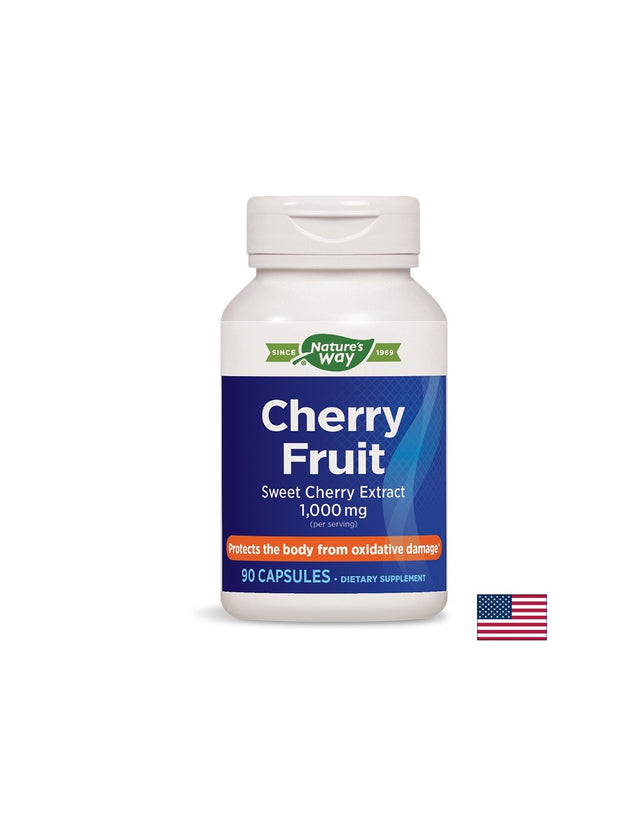 Cherry Fruit/ Череша (плод) 500 mg x 90 капсули Nature’s Way - Feel You