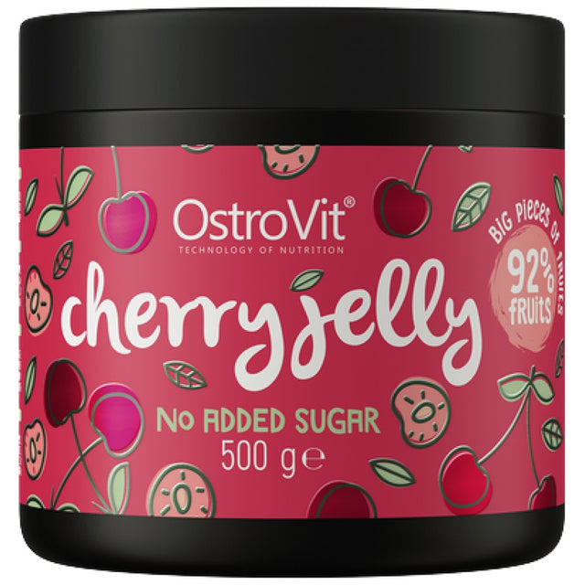 Cherry Jelly | 92% Real Fruits ~ No Added Sugar - 500 грама - Feel You