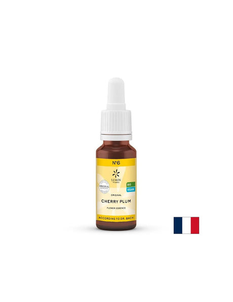 Цветна есенция Слива (Cherry Plum) N°6 – Самоконтрол и емоционално освобождаване, 20 ml капки - Feel You