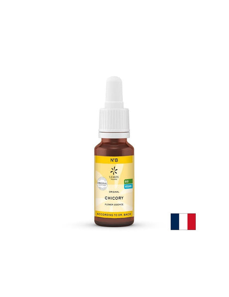 Цветна есенция Цикория (Chicory) N°8 – Безусловна обич и емоционална свобода, 20 ml капки - Feel You