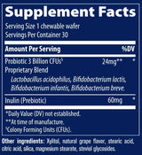 Children`s Probiotic Chewable | with 3 Billion Active Cells - 30 Дъвчащи таблетки - Feel You