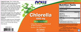 Chlorella 1000 mg - 60 Таблетки - Feel You