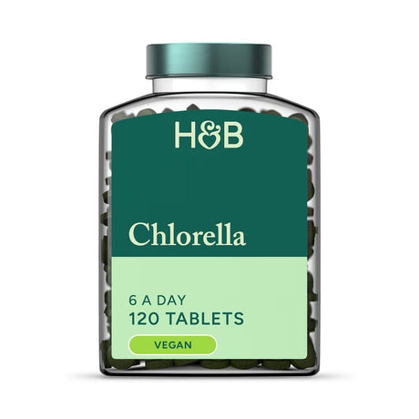 Chlorella 500 mg / Organic Chinese - 120 Таблетки - Feel You