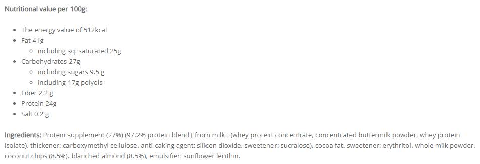 Chocolate Nut Love | Coco Crunch - 100 грама - Feel You