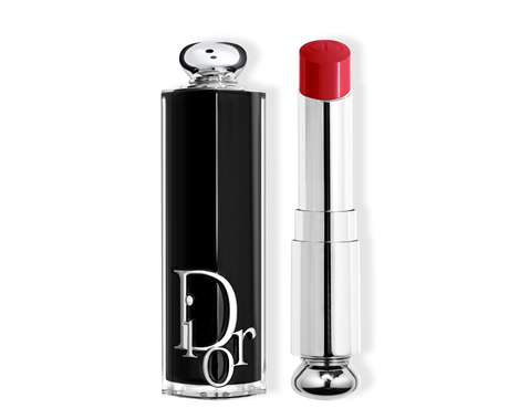 Christian Dior, Addict, Shine, Cream Lipstick, 758, Lady Red, Refillable, 3.2 g - Feel You