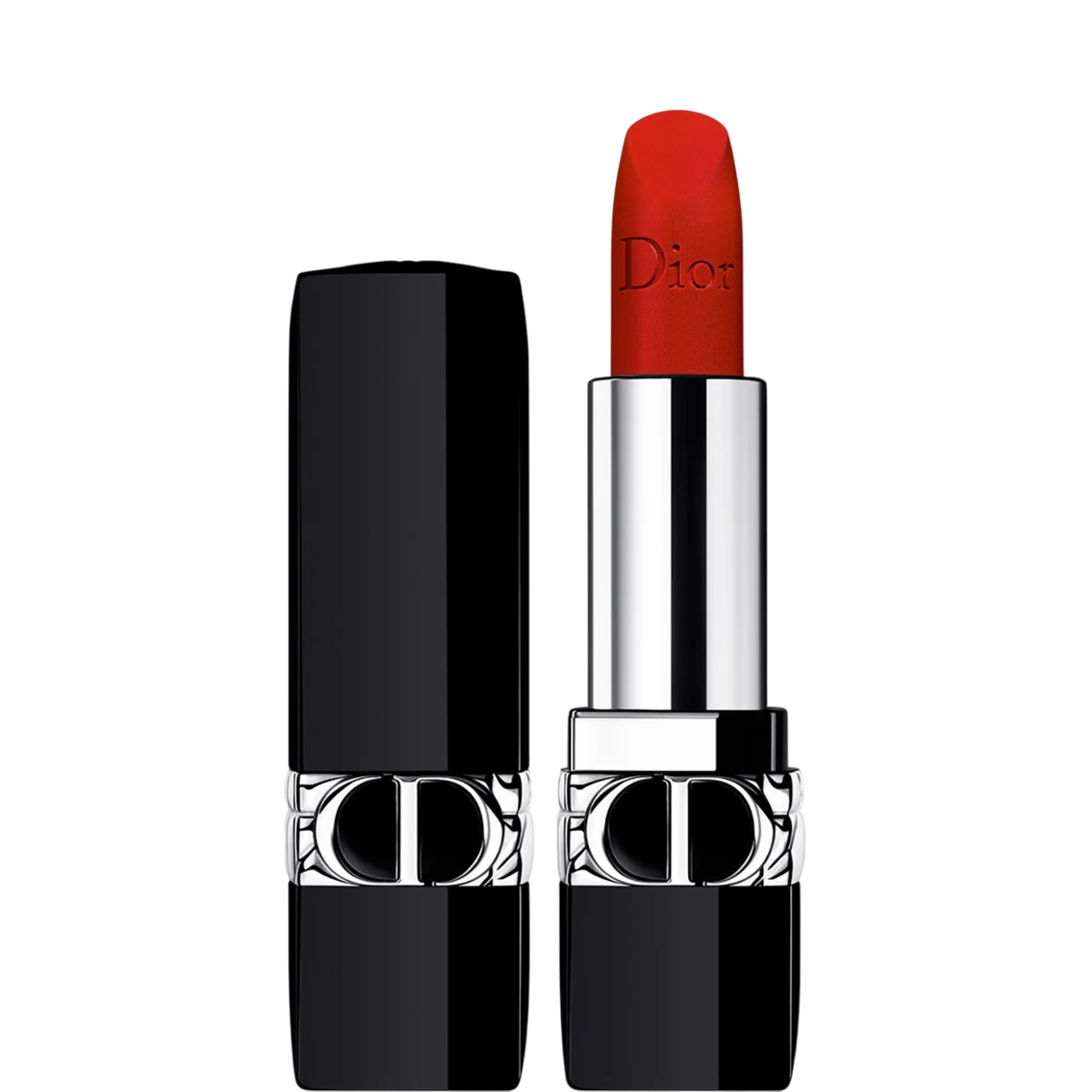 Christian Dior, Couture Colour, Matte, Cream Lipstick, 999, Velvet, Refillable, 3.5 ml - Feel You