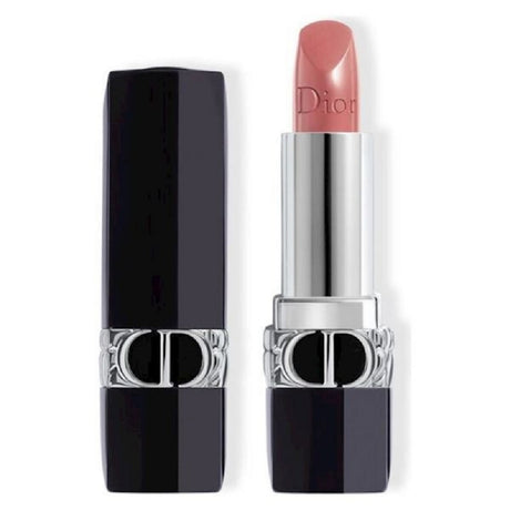 Christian Dior, Dior Rouge, Jojoba, Satin Finish, Cream Lipstick, 100, Nude Look, Refillable, 3.5 g - Feel You