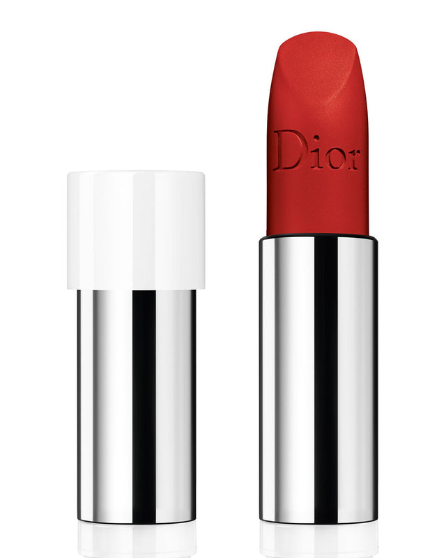 Christian Dior, Dior Rouge, Matte, Cream Lipstick, 999, Refill, 3.5 g - Feel You