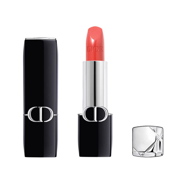 Christian Dior, Dior Rouge, Satin Finish, Cream Lipstick, 540, Silky Coral, 3.5 g - Feel You