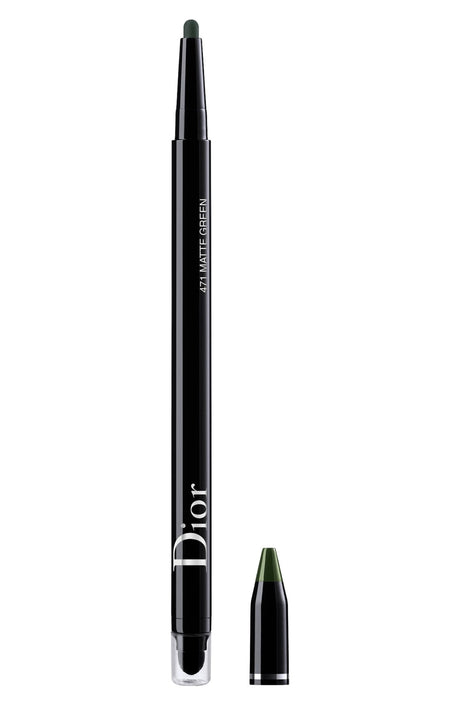 Christian Dior, Diorshow On Stage, Waterproof, Double-Ended, Kohl Eyeliner, 471, Matte Green, 1.2 g - Feel You