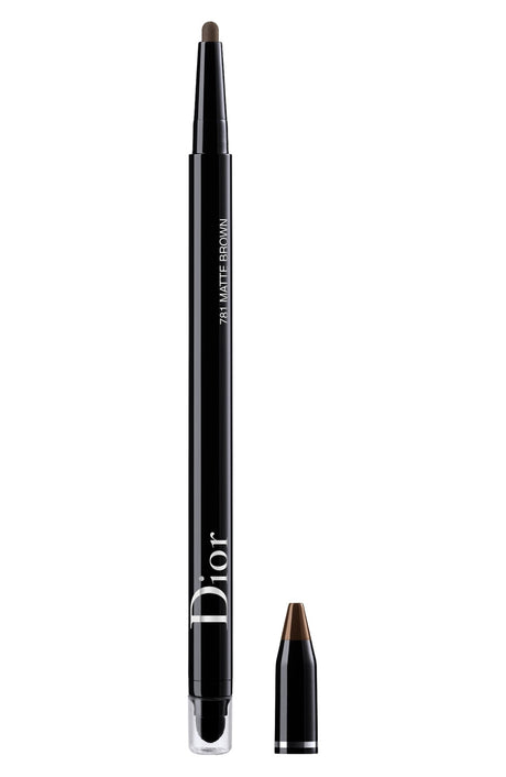 Christian Dior, Diorshow On Stage, Waterproof, Double-Ended, Kohl Eyeliner, 781, Intense Brown, 1.2 g - Feel You