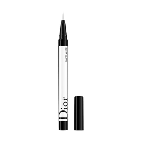 Christian Dior, Diorshow On Stage, Waterproof, Ultra-Flexible Felt Tip, Intense Color, Liquid Eyeliner, 001, Matte White, 0.55 ml - Feel You