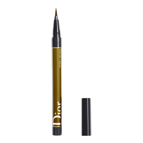 Christian Dior, Diorshow On Stage, Waterproof, Ultra-Flexible Felt Tip, Intense Color, Liquid Eyeliner, 466, Pearly Bronze, 0.55 ml - Feel You