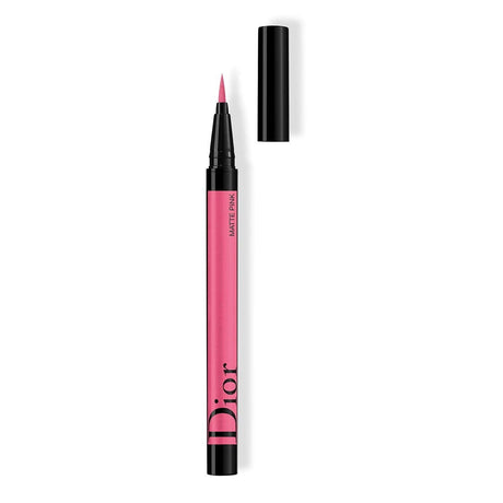 Christian Dior, Diorshow On Stage, Waterproof, Ultra-Flexible Felt Tip, Intense Color, Liquid Eyeliner, 851, Matte Pink, 0.55 ml - Feel You