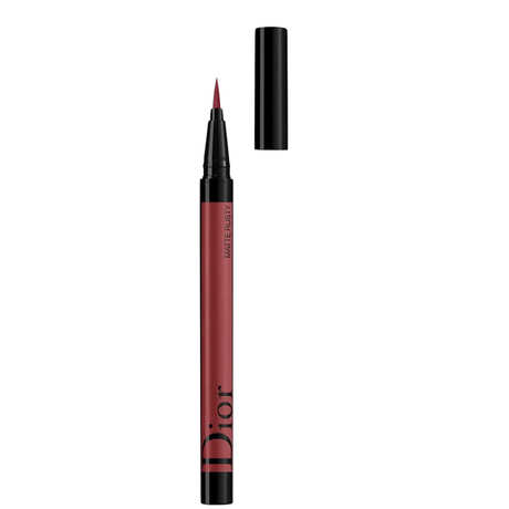 Christian Dior, Diorshow On Stage, Waterproof, Ultra-Flexible Felt Tip, Intense Color, Liquid Eyeliner, 876, Matte Rusty, 0.55 ml - Feel You