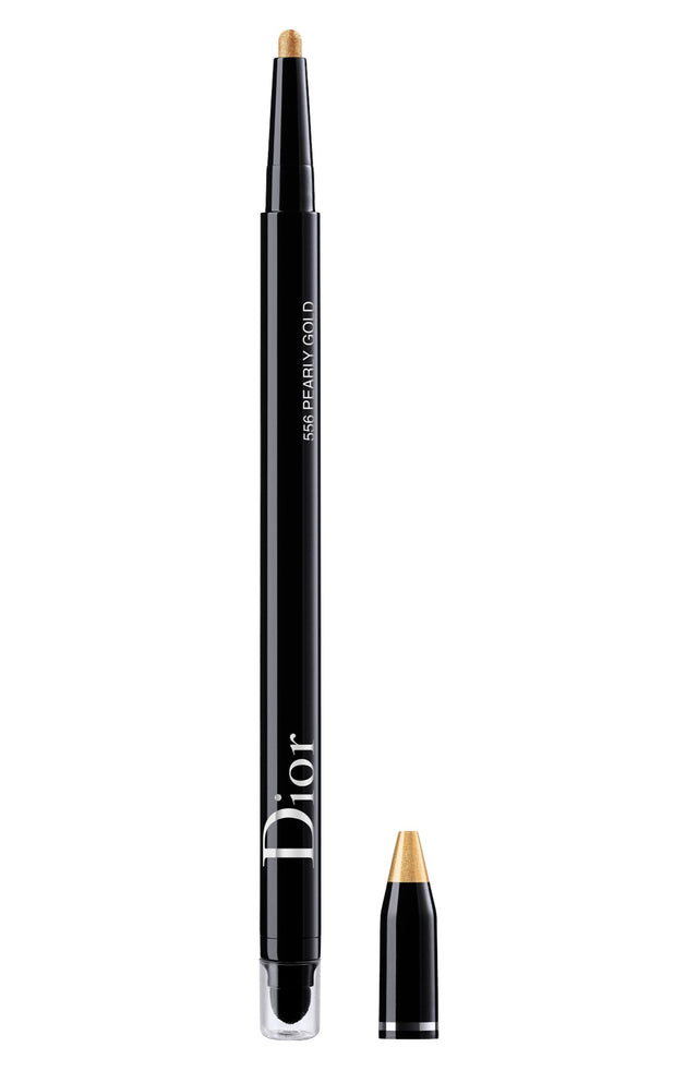 Christian Dior, Diorshow, Waterproof, Double-Ended, Intense Color, Liquid Eyeliner, 556, Gold, 0.2 g - Feel You